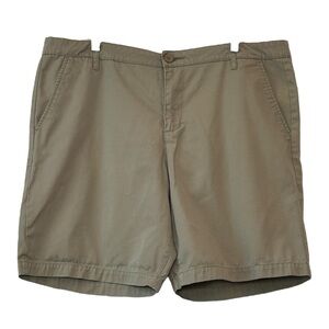 Blue Crown Men’s Classic Chino Flat Front‎ Shorts  Sz 40